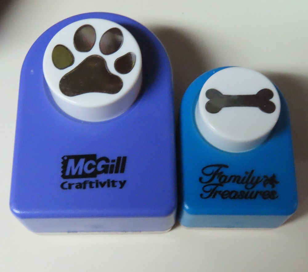 Dog Paw Print & Bone Punches