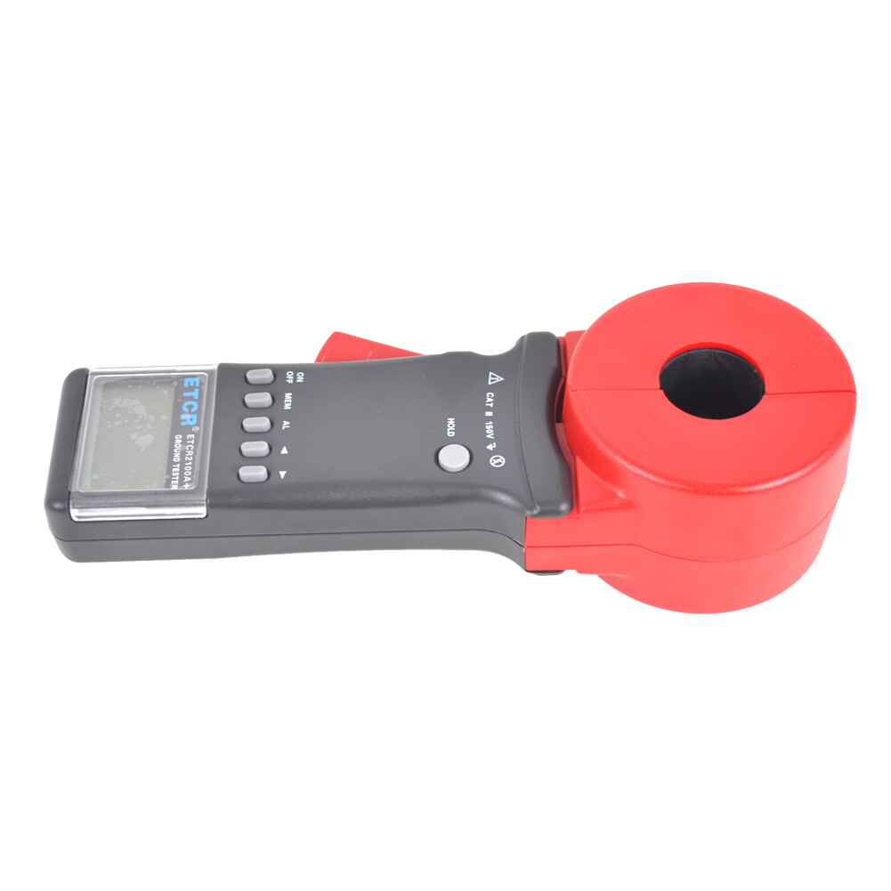 ETCR2100A+ Digital Clamp On Ground Earth Resistance Tester Meter 0.01-200 ohm