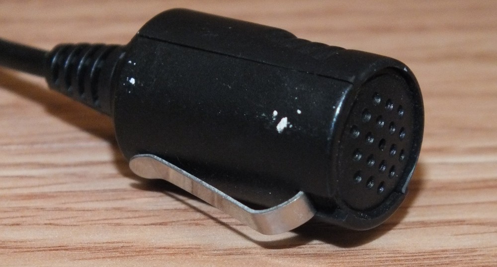 Unbranded Solid Black Microphone With 3.5mm Male Plug In **READ**