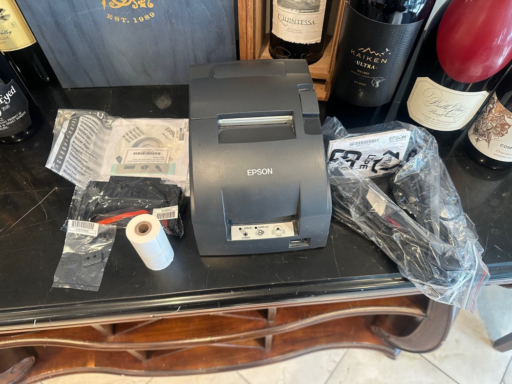 EPSON TM-U220B (767) M188B Dot Matrix POS Receipt Printer Ethernet / USB NEW