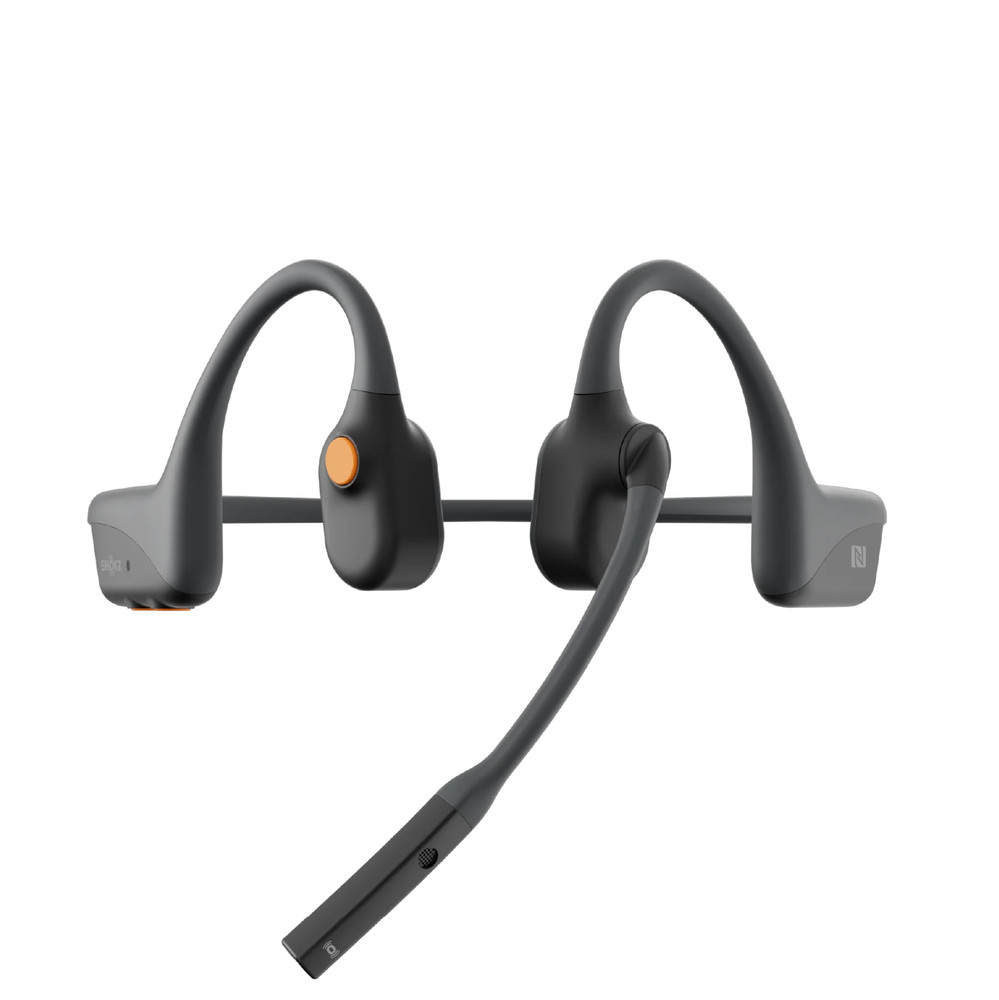 SHOKZ OpenComm - Open-Ear Bone Conduction Headphones, Wireless Computer Headsets