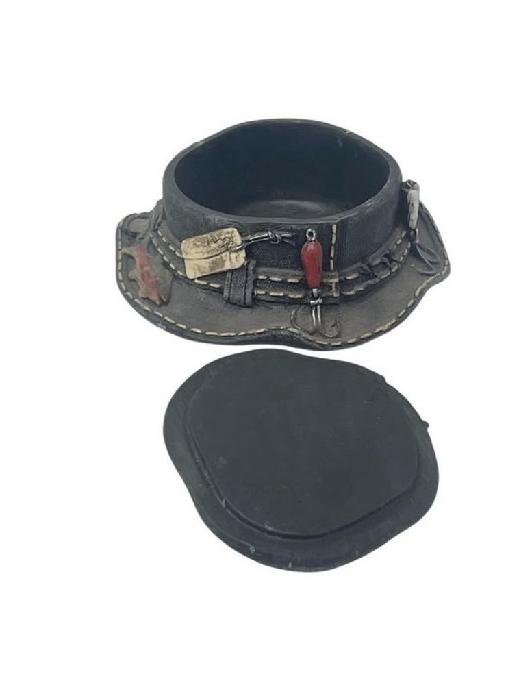 Beginner Fly Tying Vise & Fly Fishing Ceramic Hat Storage