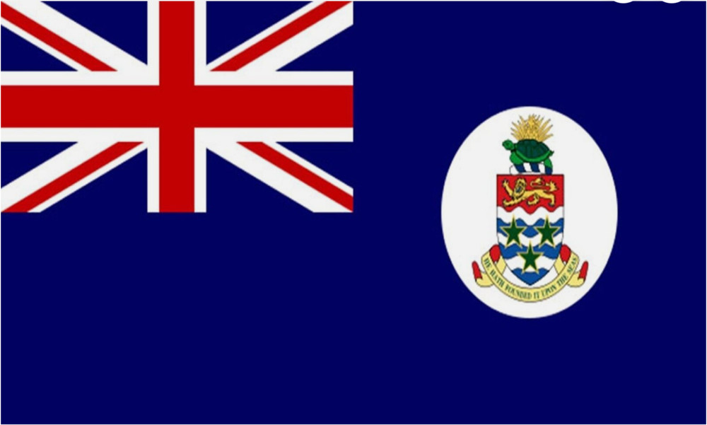 Cayman islands flag 5ft x 3ft polyester with eyelets