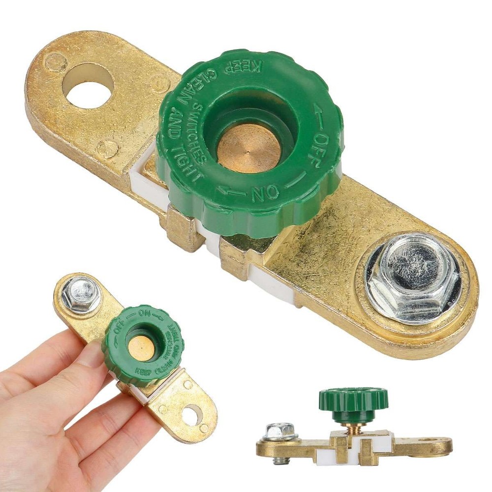 1-5Pc Side Post Battery Disconnect Switch Battery Link Terminal Kill Shut Switch