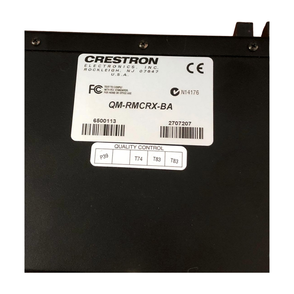 Crestron QM-RMCRX-BA QuickMedia Media Controller Receiver With AC Adapter