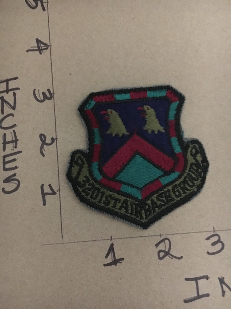 USAF 3201st Air Base Group Squadron subdued patch 5/3/25