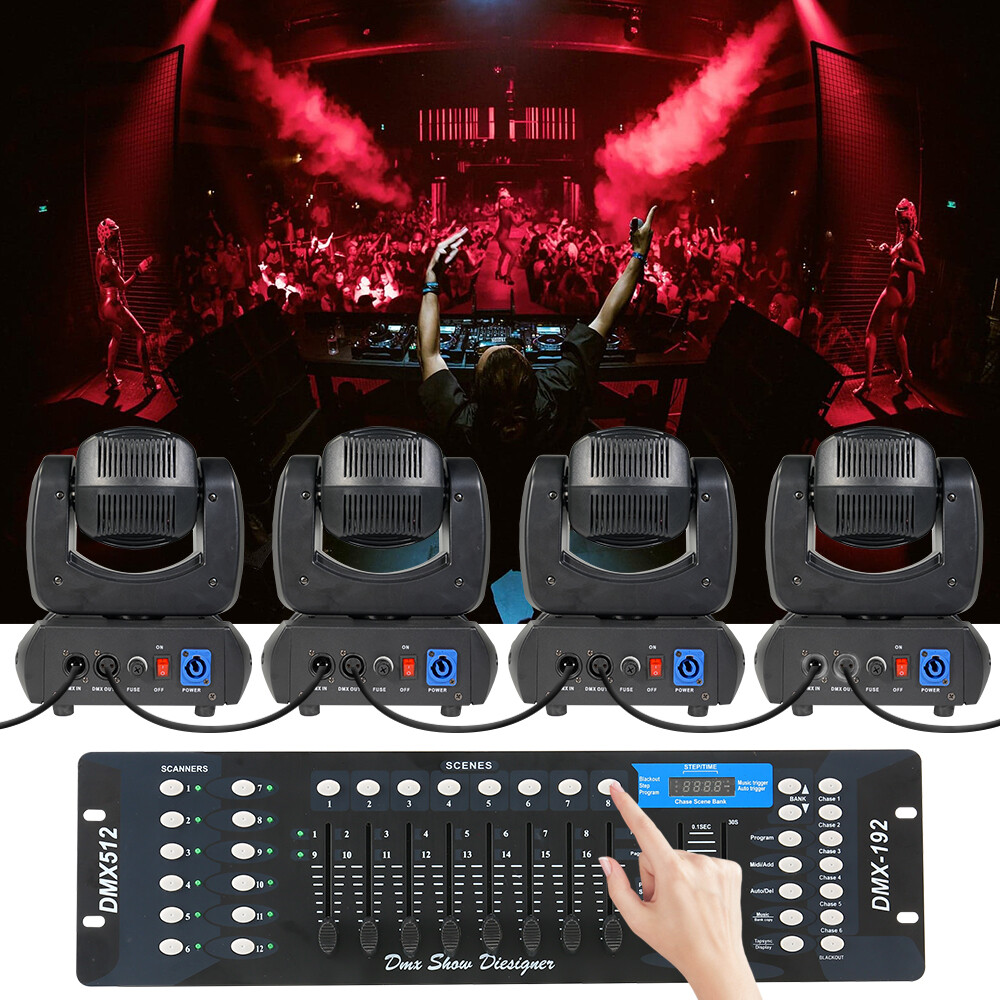 192 Channel Operator Console Controller For Stage DJ Party Lighting DMX 512