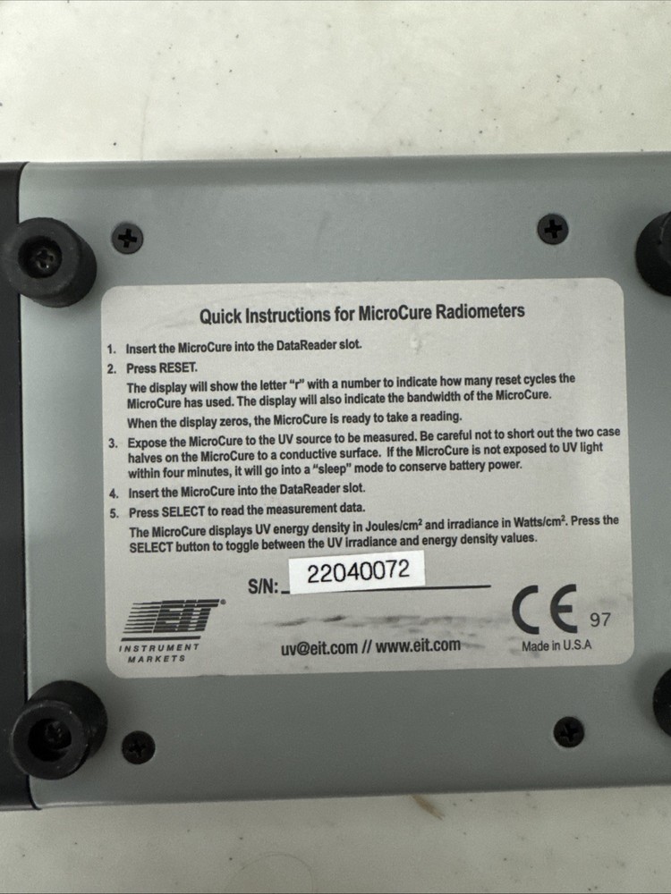 EIT MicroCure Data Reader *UNIT itself*