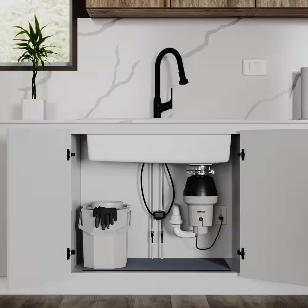 1/2 HP Continuous Feed Garbage Disposal with Power Cord