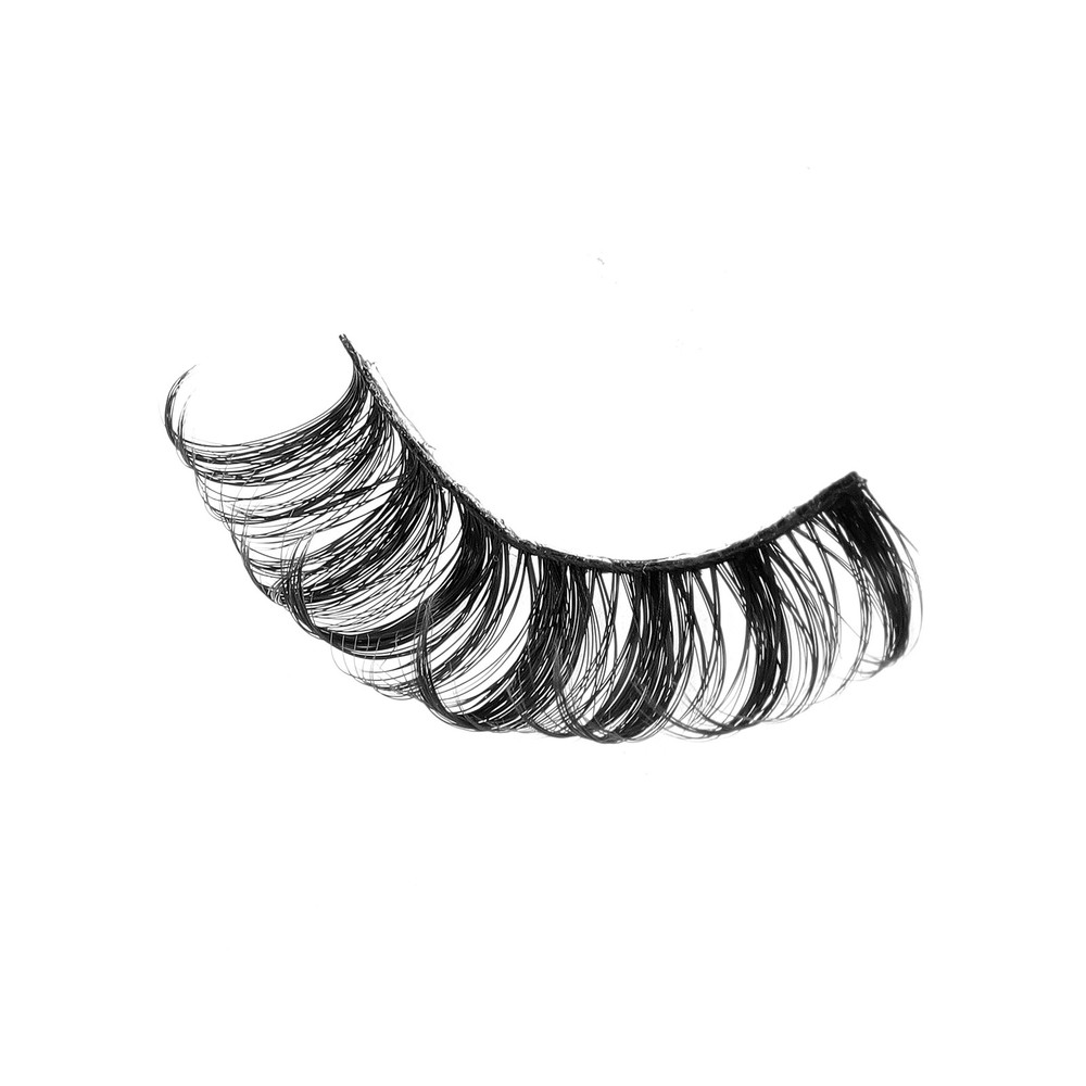 DH06-H5 False Eyelashes for Makeup Black 10 Pair