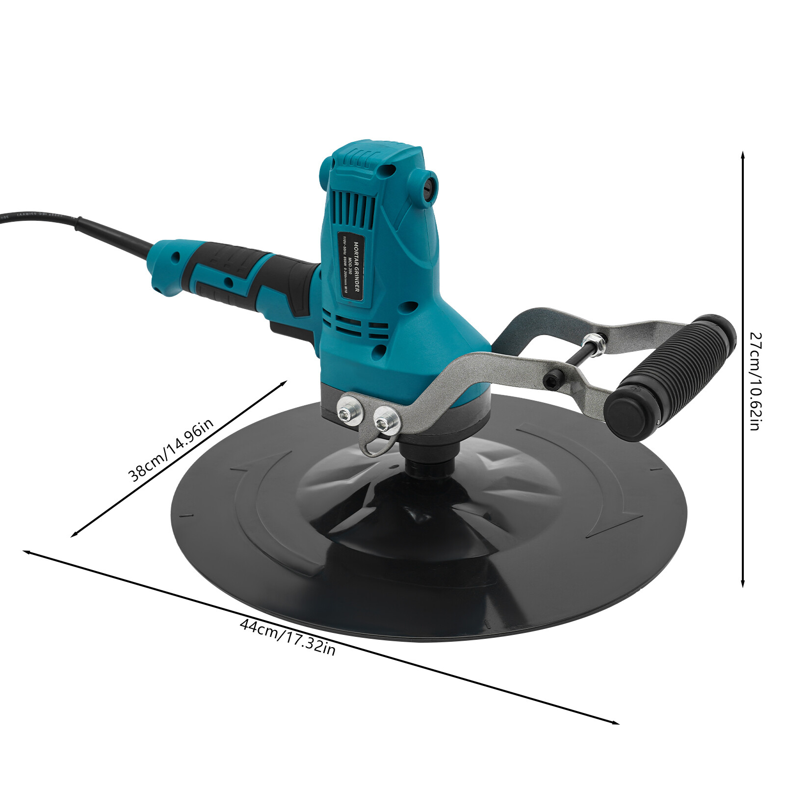 Electric Cement Concrete Mortar Trowel Wall Smoothing Polishing Machine HOT