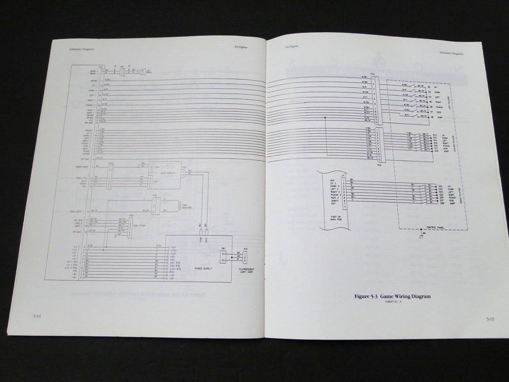 Vintage 1990 Atari: Pit-Fighter Arcade Operator's Manual