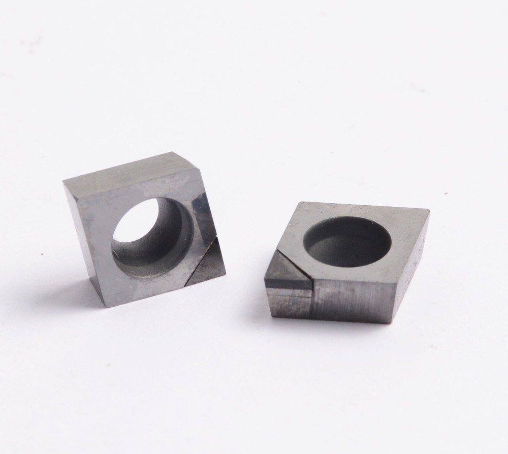 2pcs CCGT09T302 PCD Inserts, Diamond Turning Tool for Non-Ferrous Materials