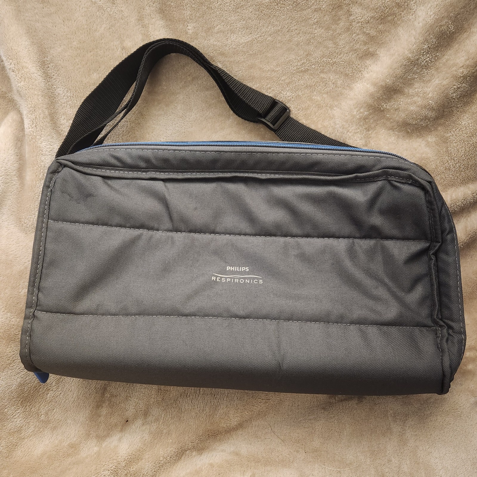 Philips Respironics DreamStation CPAP 15" Travel Bag Carrying Case Gray BAG ONLY