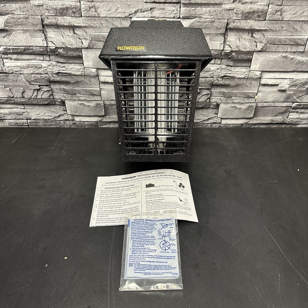 Flowtron | BK-15D Electronic Insect Killer 1/2 Acre Coverage - Blue