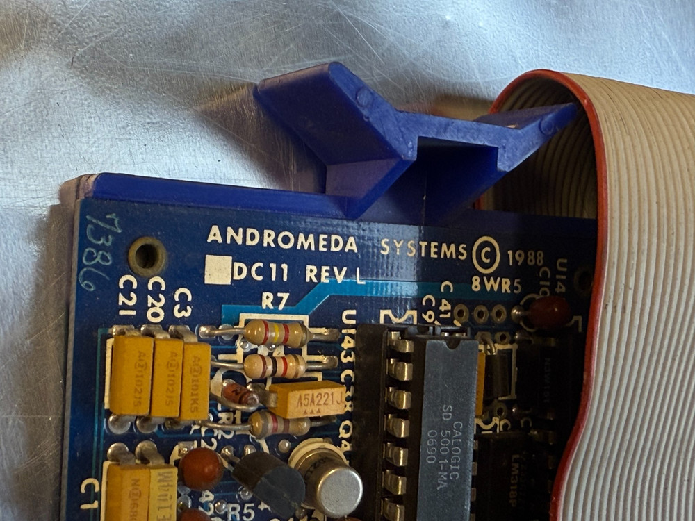 Andromeda Systems UDC11 REVL PCB Module Card With Cable