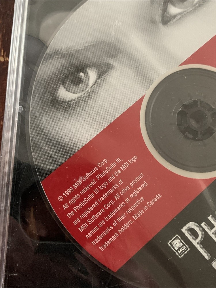 Photo Suite III Computer CD Disc ( New Sealed )