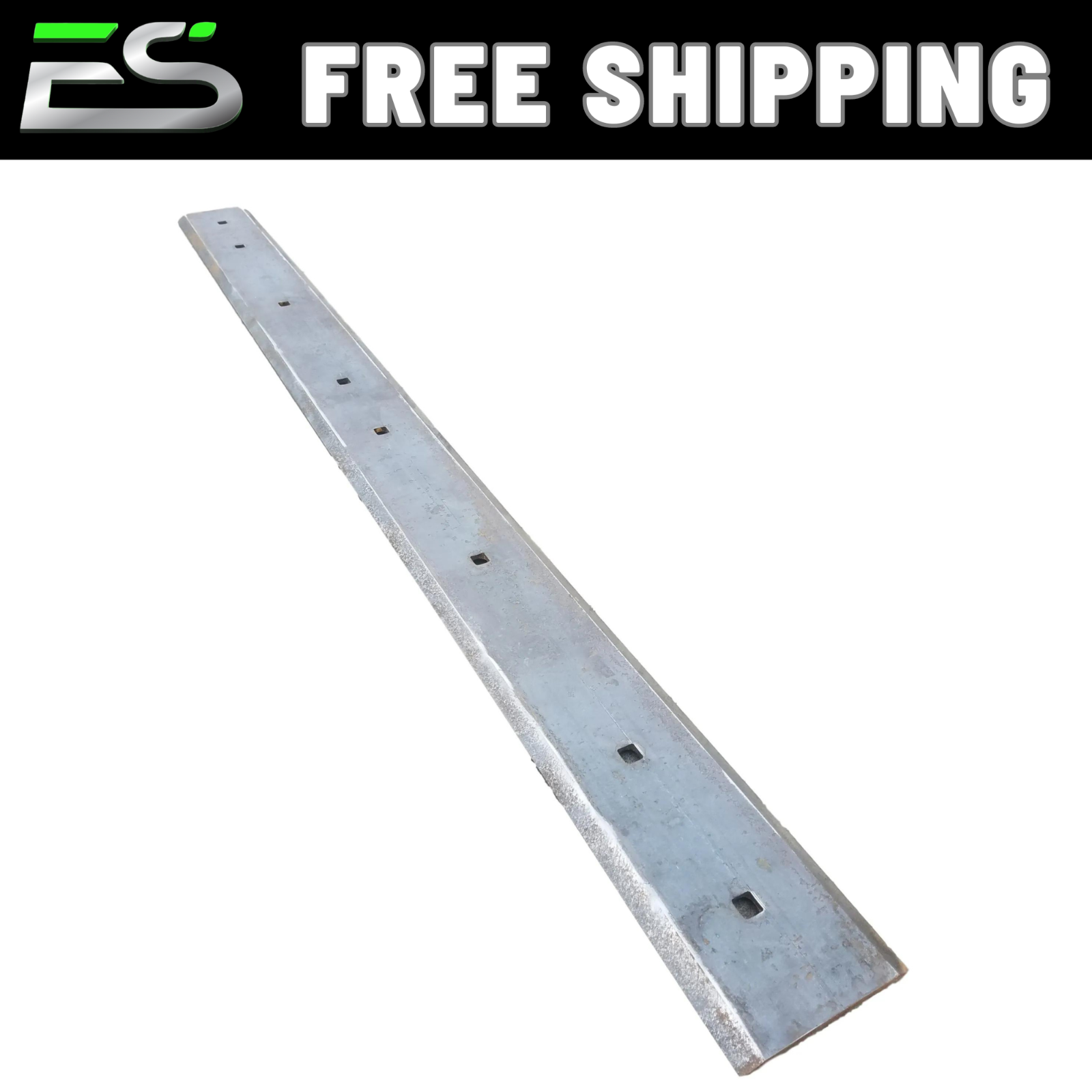 72" BOLT ON CUTTING EDGE HARDENED STEEL - FREE SHIPPING