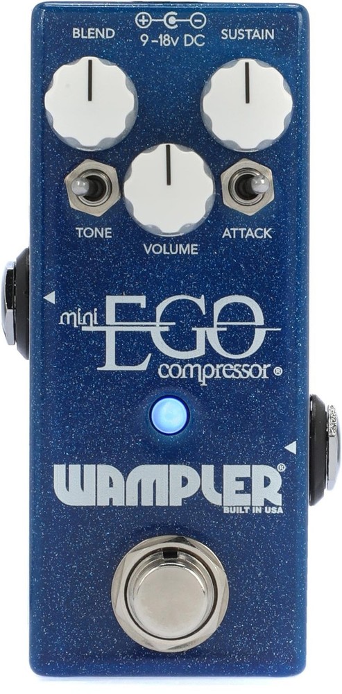 Wampler Mini Ego Compressor Guitar Effects Pedal Mini Ego Compressor Version 1