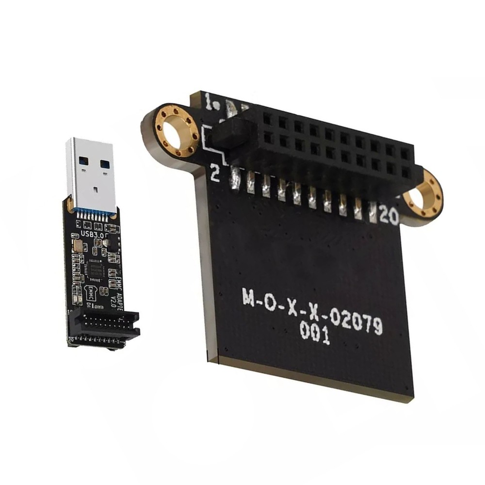 32G EMMC Expansion Module with USB3 Reader for Qidi MAX3/Plus3 Printers