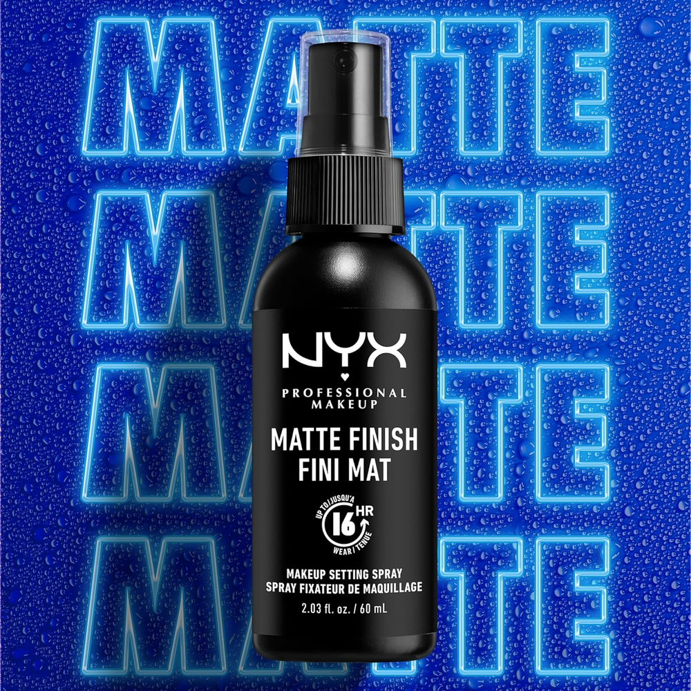 Makeup Setting Spray - Matte Finish, Long-Lasting Vegan Formula (Packaging May V