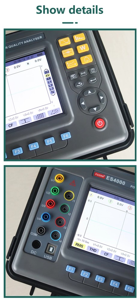 Power Quality Analyzer Metrel for Large-scale Power Grid System Detection