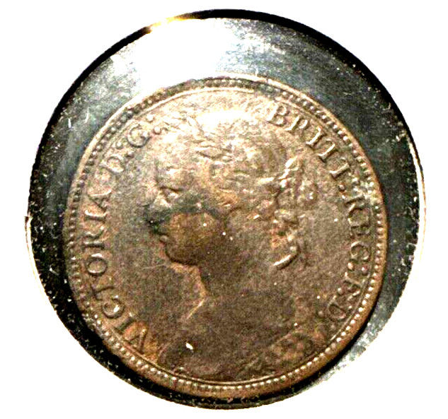 Great Britain 1879 farthing KM 753 VF