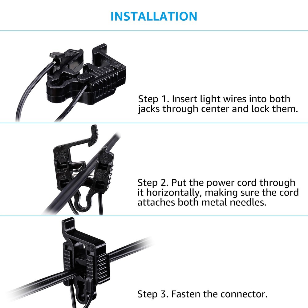 12 Pack Wire Connector, Low Voltage Landscape Cable Splice Connector