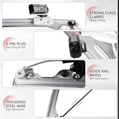 Power Window Regulator with Motor & Power Master Window Front Left Driver Side