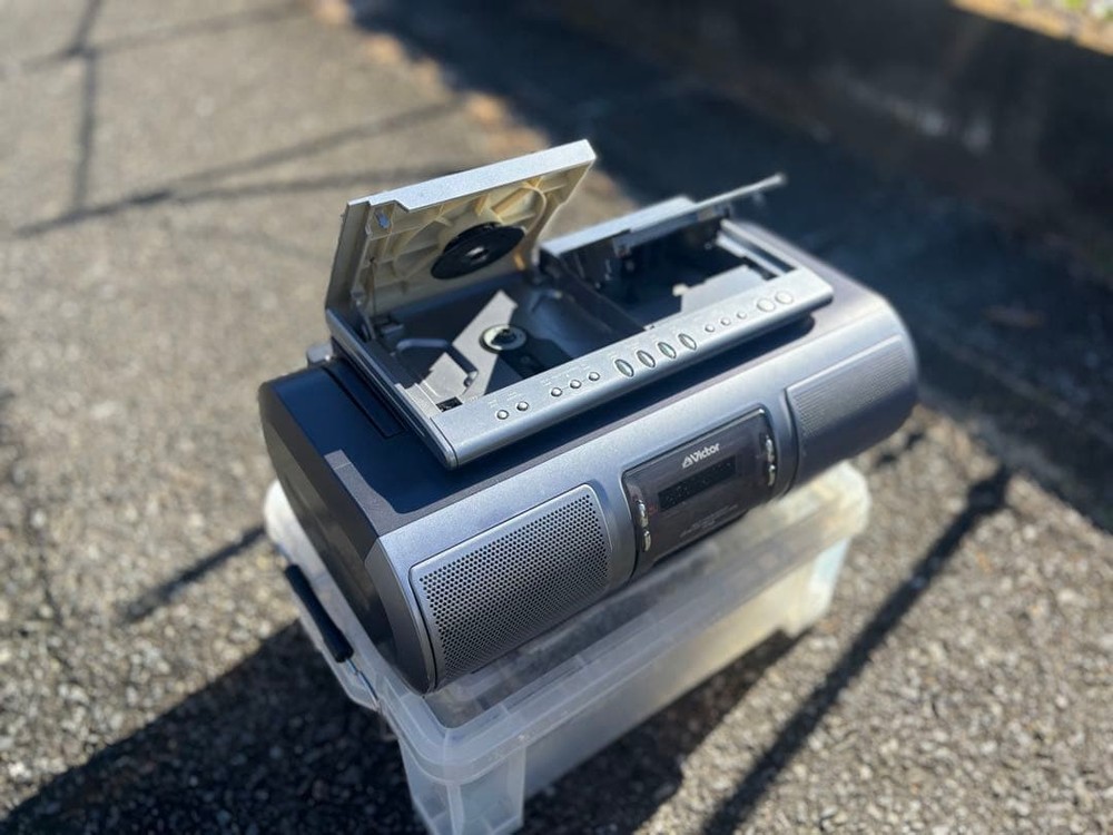 Victor RC-X5MD CD/MD portable operation confirmed