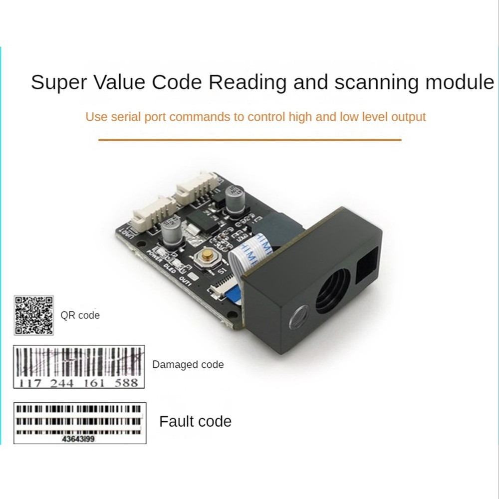 GM865 1D 2D Barcode Scanner USB TTL Bar Code Reader QR Code Module CMOS9774