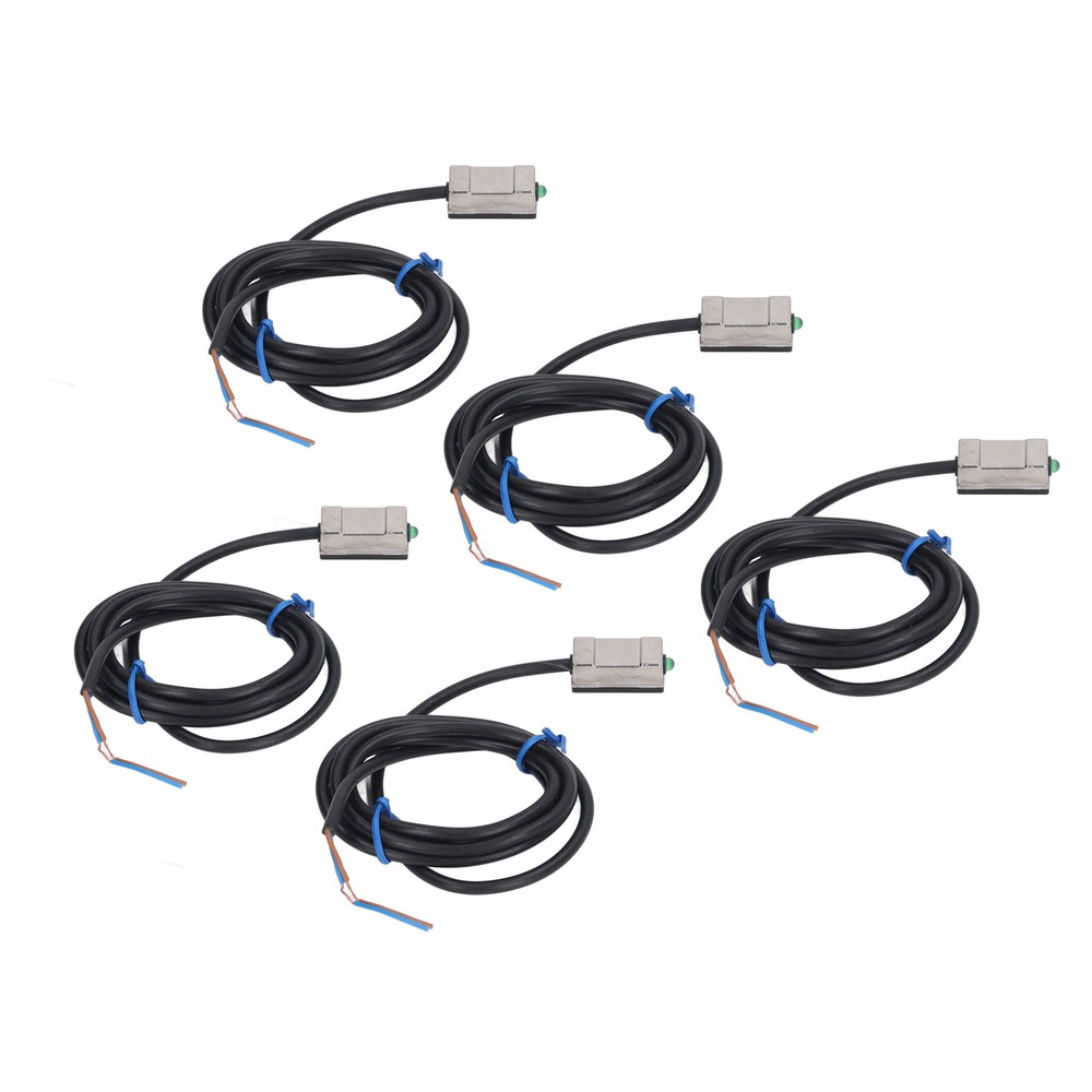 5Pcs Magnetic Switch Sensor 2 Wire Normally Open Proximity Sensor 100mA AC DC