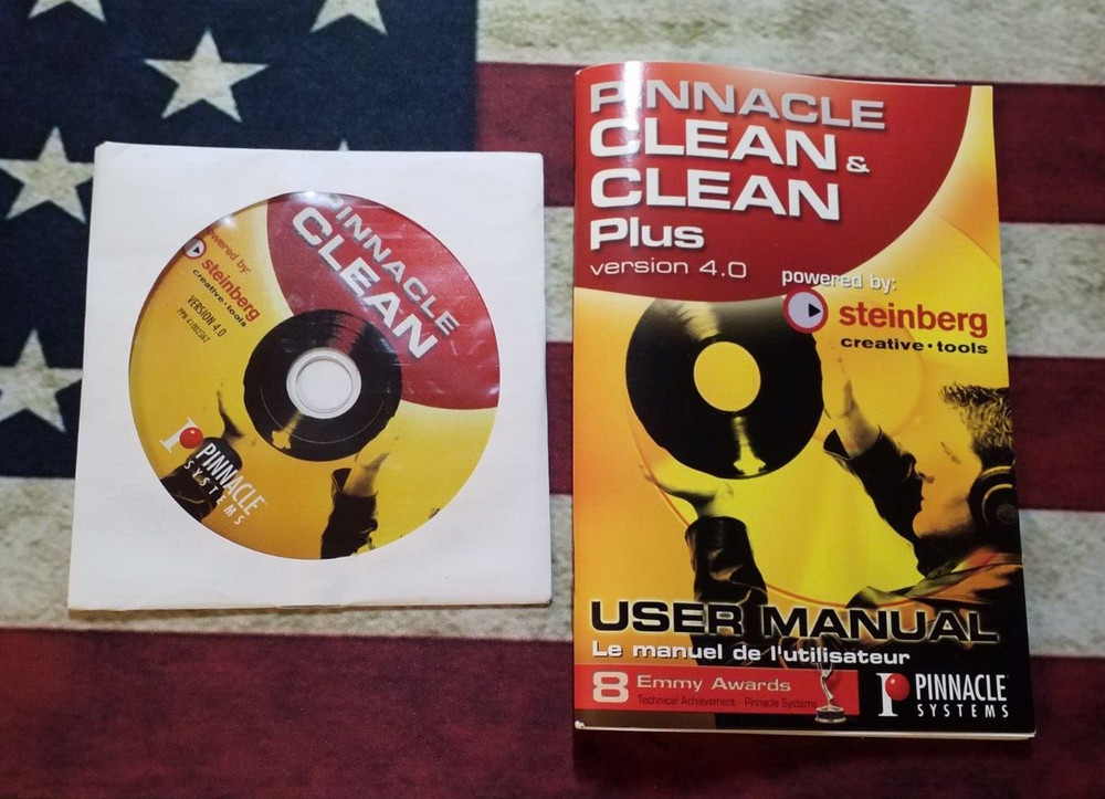 Pinnacle Clean Audio Restoration and CD Burning Software Version 4.0
