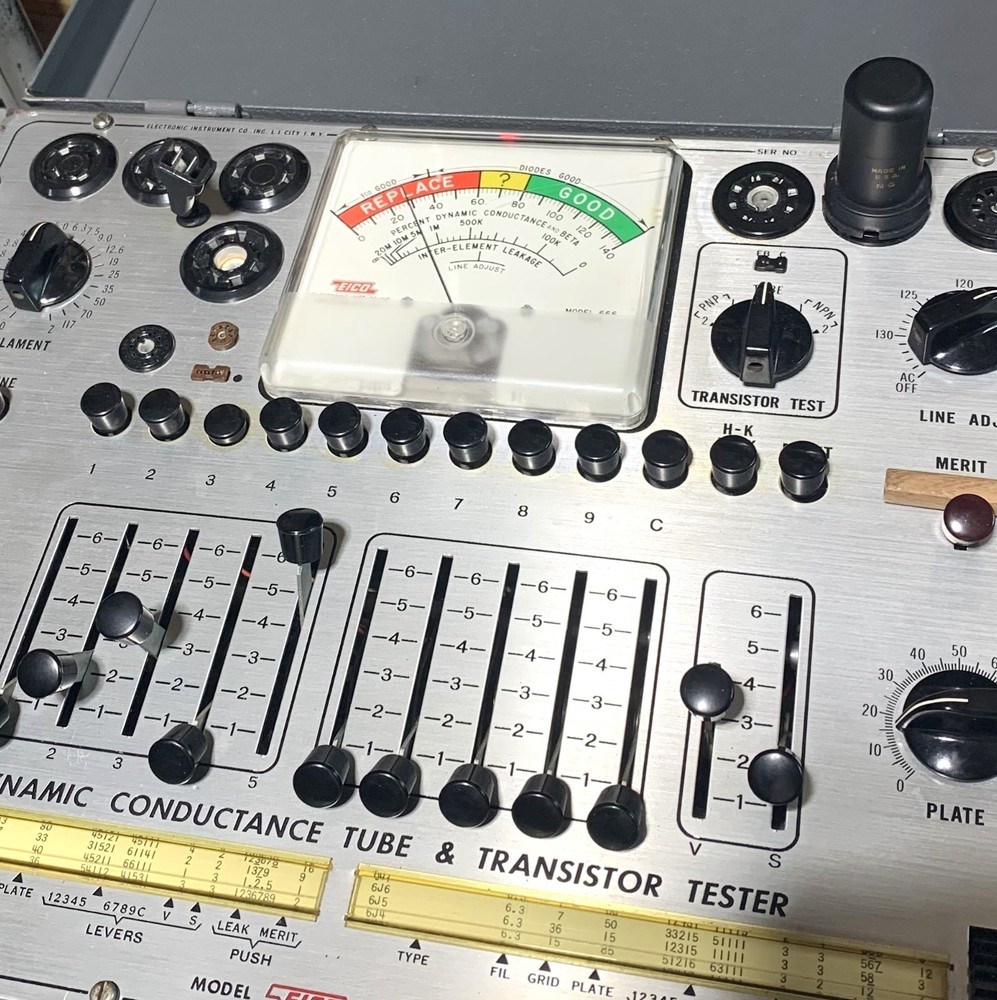 EICO 666 tube tester