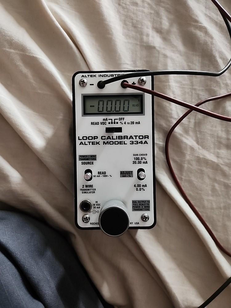 Altek 334A Loop Calibrator Pre-Tested Tested Working Great Condition