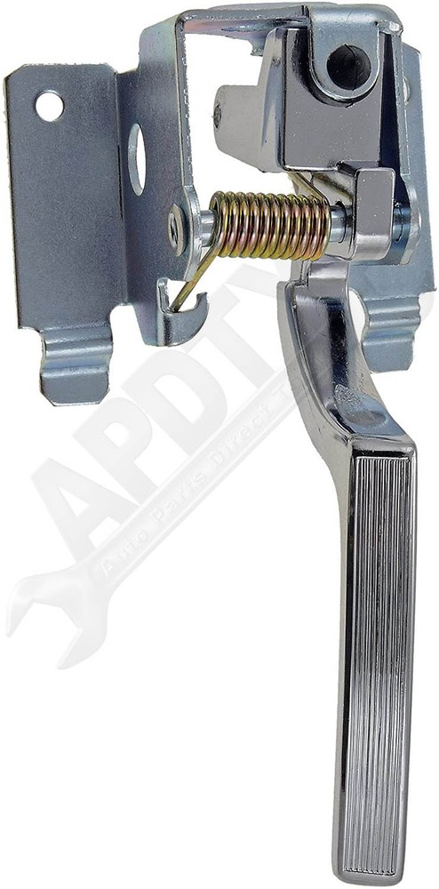 APDTY 88145 Left Side Interior Chrome Door Handle