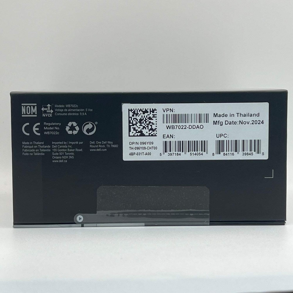 New Dell UltraSharp Webcam Webcam WB7022C