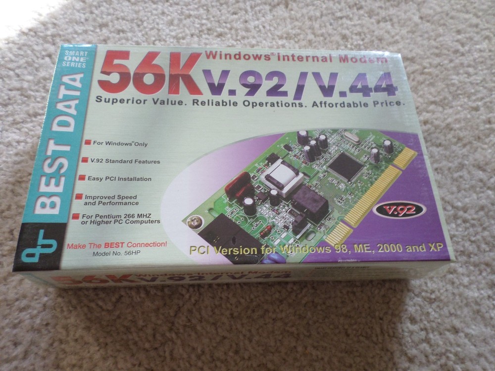 Best Data Windows (56HP) 56 Kbps - Brand New
