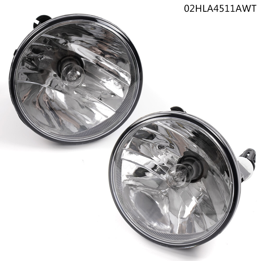 Clear Fog Lights w/ Bulbs Fit For Chevy Avalanche Tahoe Suburban GMC Yukon 07-14