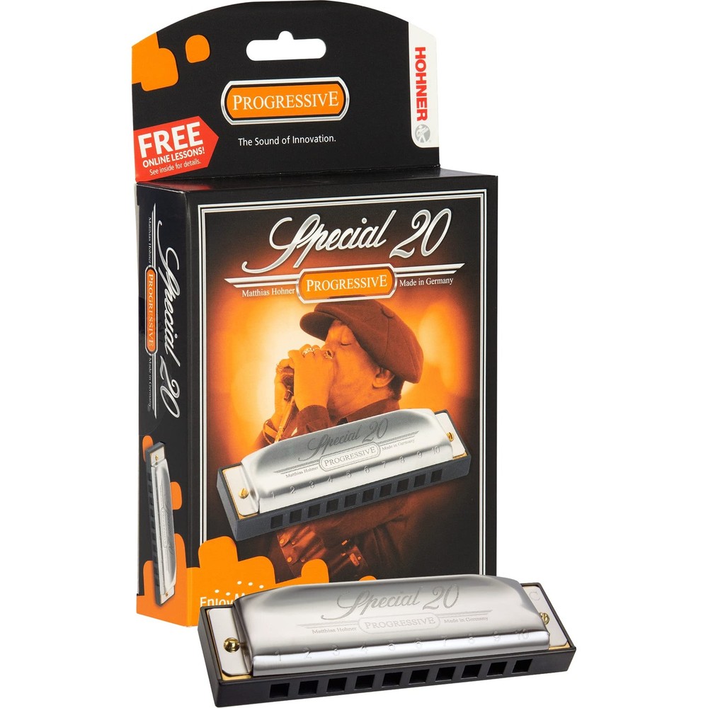 Hohner Special 20 Diatonic Harmonica, C-major - Professional, Responsive