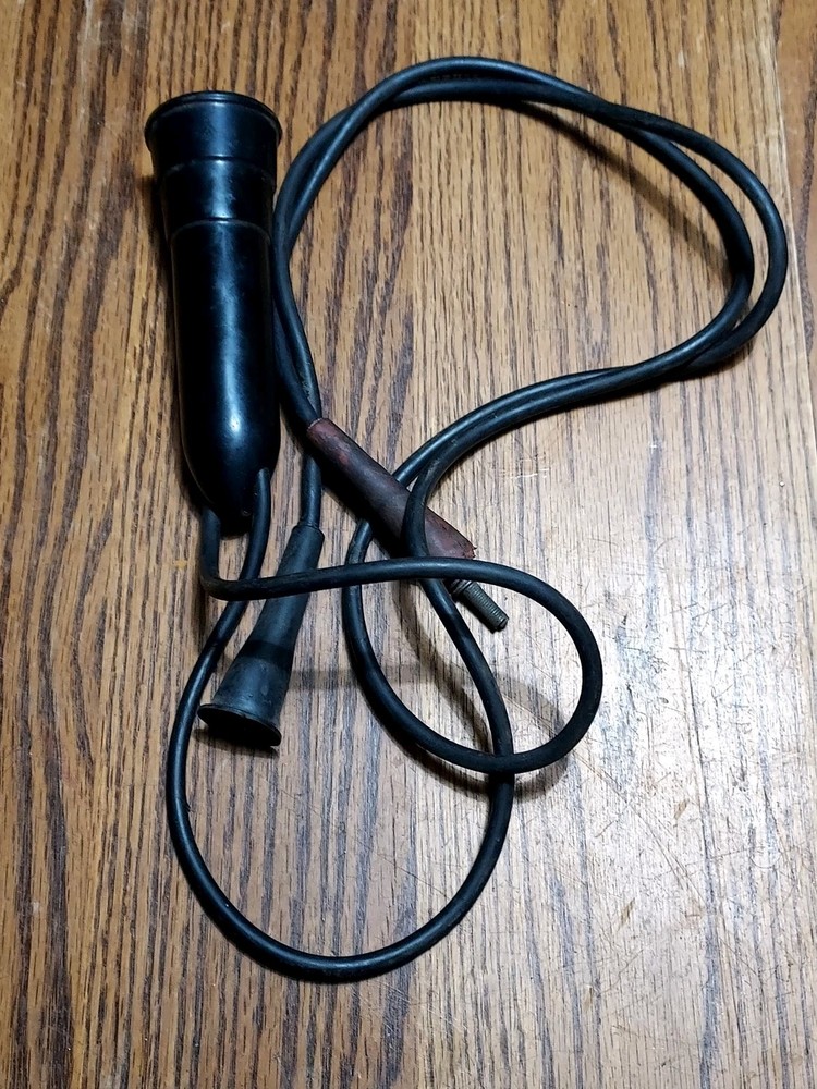Vtg Black bakelite Electric Timing Light Engine Analyzer Tool TESTED Works Oldie