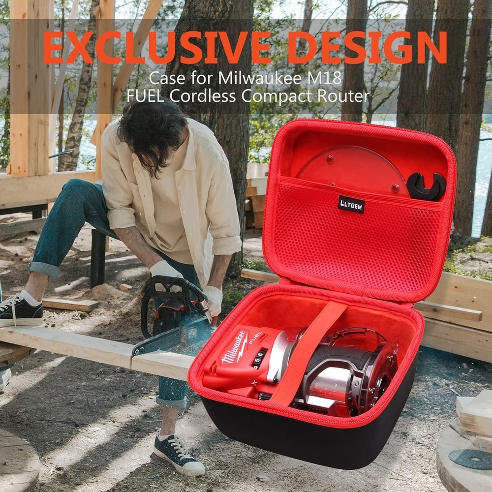 Hard EVA Case for Milwaukee Compact Router