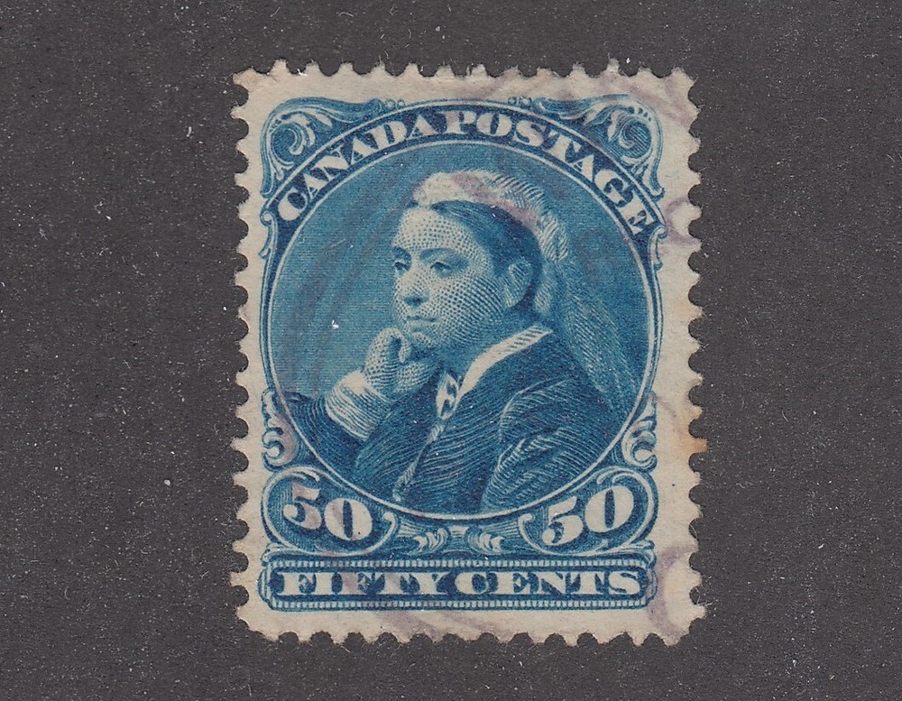 Canada #47 Used Small Queen