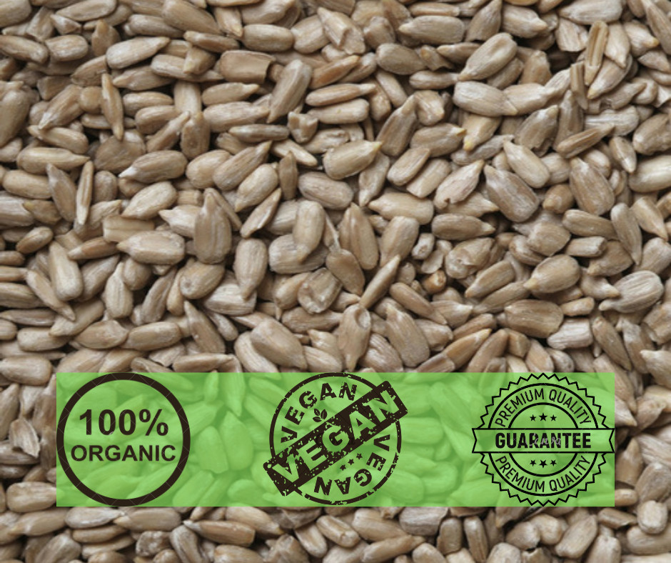 Pasteurized Organic Sunflower Seeds / 1KG