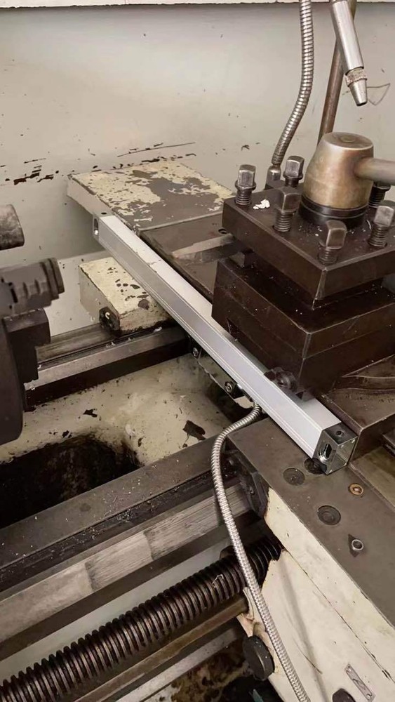 150mm Linear Scales Travel 6" Linear Glass Sensor Encoder 5μm for CNC Mill Lathe