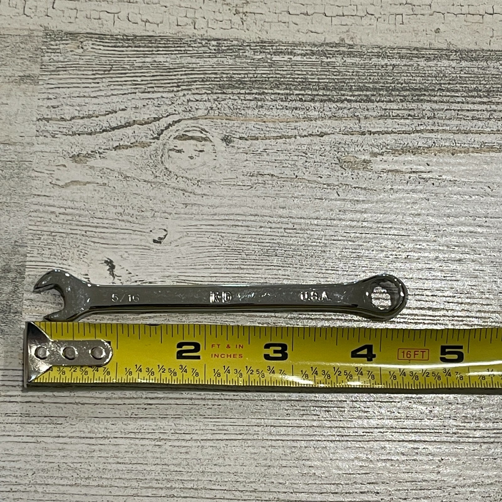 KD Tools USA 5/16" Combination Wrench 12 Point 63310 New Old Stock