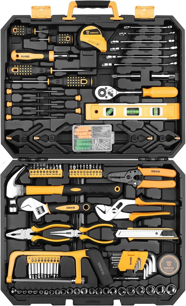 228 Piece Socket Wrench Auto Repair Tool Combination Package Mixed Tool Set Hand