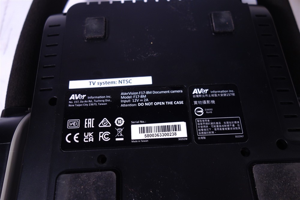 AVer AVerVision Portable FlexArm Document Camera F17-8M