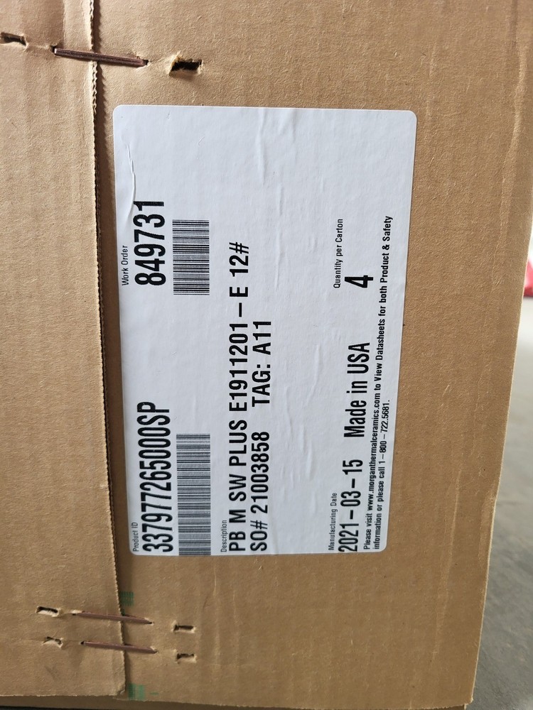 SURPLUS NEW MORGAN 337977265000SP Pyro-Bloc Modules Superwool Plus E1911201-E