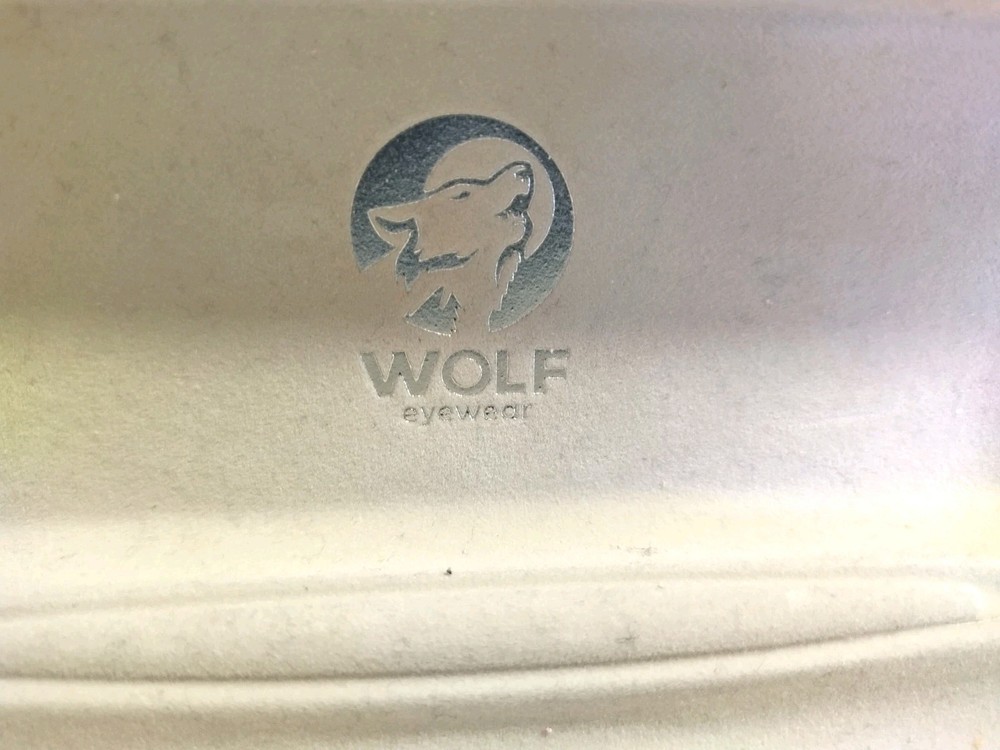 Andy Wolf Eyewear Case & Cleaning Cloth Blue